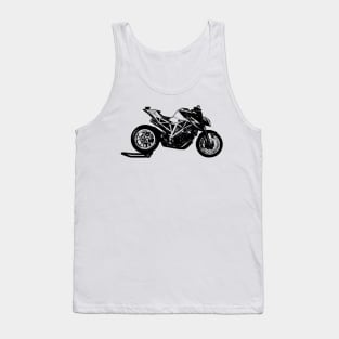 Super Duke Bike Sketch Art Tank Top